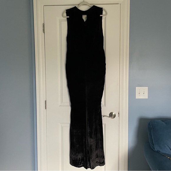 New! The Jetset Diaries Atlas Jumpsuit black velvet nwt 18433 - Picture 4 of 14